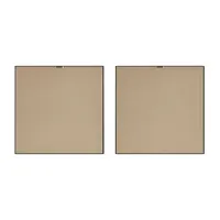 Madison Park Parquet Printed Linen Framed 2-pc. Wall Art Sets