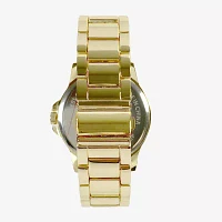 Geneva Mens Gold Tone Bracelet Watch Mac7123jc