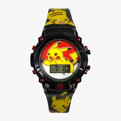 Pokeman Unisex Automatic Black Strap Watch Pok4323jc