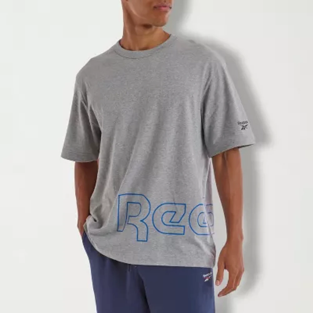 Reebok Mens Crew Neck Short Sleeve T-Shirt
