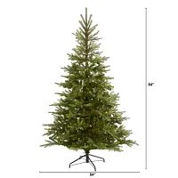 Nearly Natural North Carolina Faux Spruce Christmas Tree