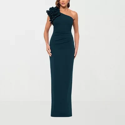 DJ Jaz One Shoulder Womens Evening Gown