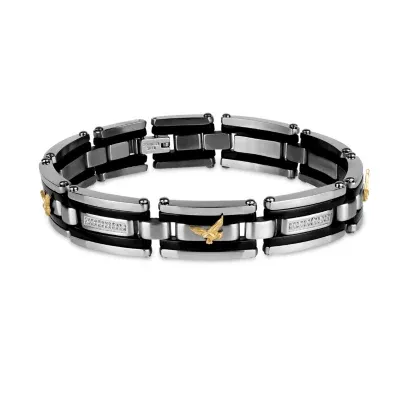 Stainless Steel / Inch Solid Link Link Bracelet