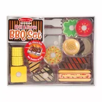 Melissa & Doug Grill & Serve Bbq Set Play Kitchen