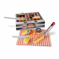 Melissa & Doug Grill & Serve Bbq Set Play Kitchens