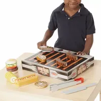 Melissa & Doug Grill & Serve Bbq Set Play Kitchens