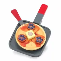 Melissa & Doug Wooden Flip & Serve Pancake Set Play Kitchens