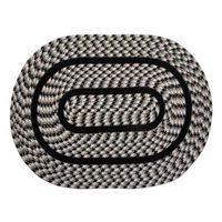 Better Trends Cottage Braided Oval Reversible Rug - 24"X40"