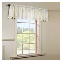 Hathaway Rod Pocket Scallop Valance