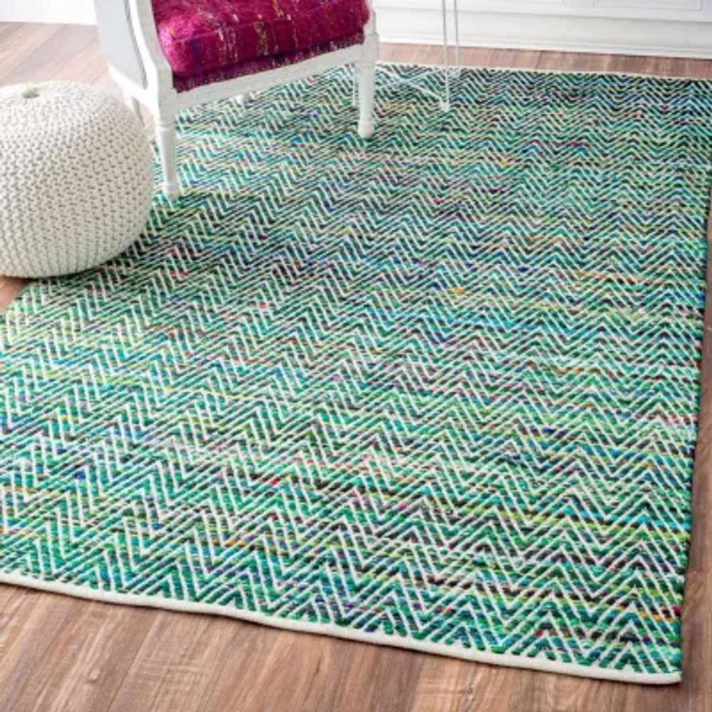 nuLoom Hand Woven Chevron Rochell Rug