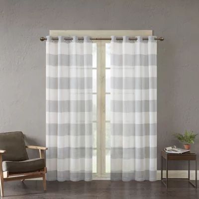 Urban Habitat Chapin Light-Filtering Grommet Top Single Curtain Panel