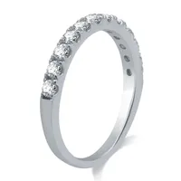 Premier Collection 1/2 CT. T.W. Mined White Diamond 14K Gold Wedding Band