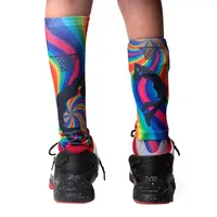 Max And Me AFO Adaptive Little & Big Kids Unisex 1 Pair Knee High Socks