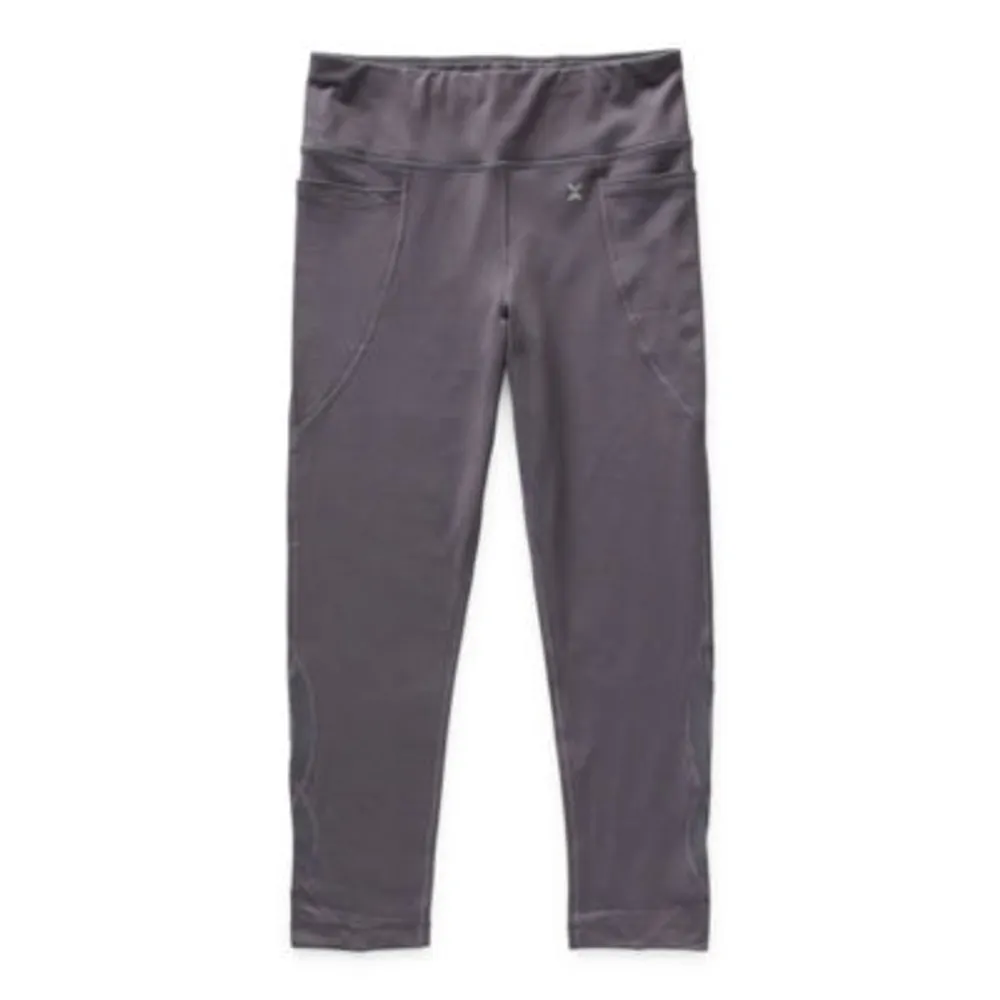 Xersion Little & Big Girls Mid Rise Full Length Leggings