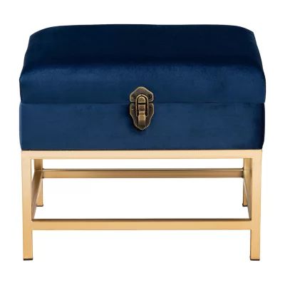 Aliana Living Room Collection Upholstered Ottoman