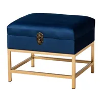 Aliana Living Room Collection Upholstered Ottoman