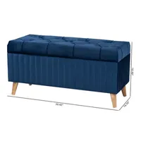 Hanley Living Room Collection Upholstered Ottoman