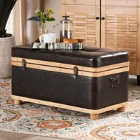 Gendry Living Room Collection Upholstered Ottoman