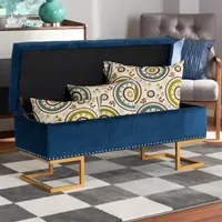 Ellery Living Room Collection Upholstered Ottoman