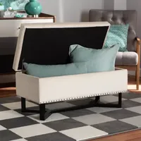 Ellery Living Room Collection Upholstered Ottoman