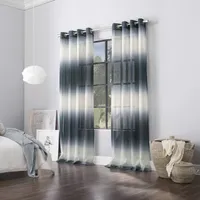 Scott Living Atlantic Sheer Grommet Top Single Curtain Panel