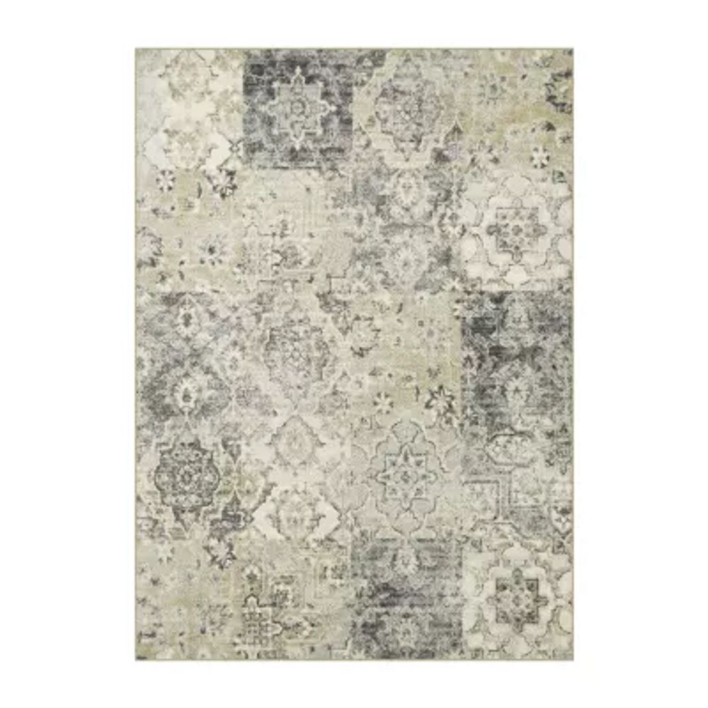 Maples Patchwork Rectangular Indoor Rugs