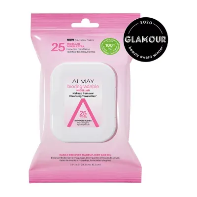 Almay Biodegradable Micellar Makeup Remover Towelettes
