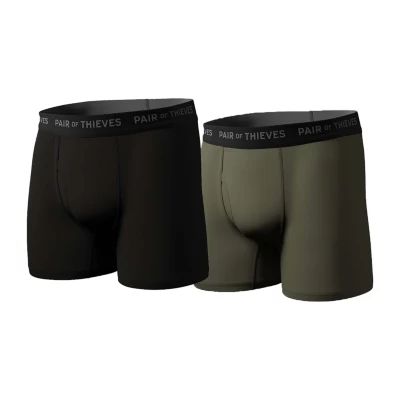 Pair Of Thieves Super Soft Mens 2 Pack Boxer Briefs