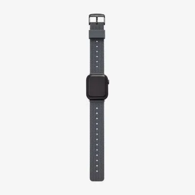 Skechers Apple Watch Compatible Mens Gray Watch Band Srs1001