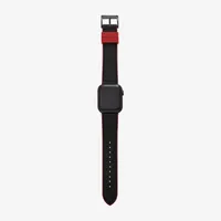 Skechers Apple Watch Compatible Unisex Adult Black Watch Bands Srs1003