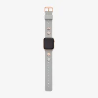 Skechers Apple Watch Compatible Unisex Adult Gray Watch Bands Srs6004