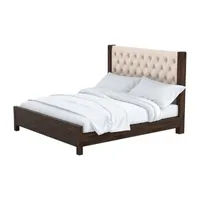 Skyhawk Upholstered Tufted Platform Bed