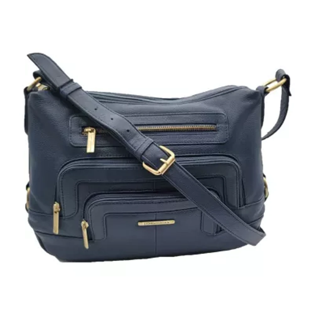 Stone Mountain Leather Montauk Boat Bottom Hobo Bag