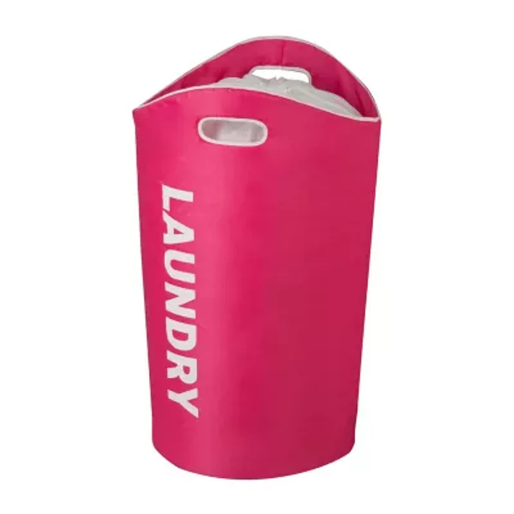 Honey-Can-Do With Handles Laundry Polyester Single Compartment Hamper