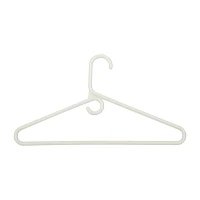 Honey-Can-Do White Shirt 18-pc. Heavy-Duty Plastic Hangers