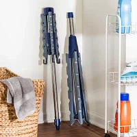 Honey-Can-Do Blue & Chrome Tripod Folding Drying Rack