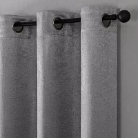 Regal Home Vista Embossed Grommet Top Energy Saving Blackout Set of 2 Curtain Panels