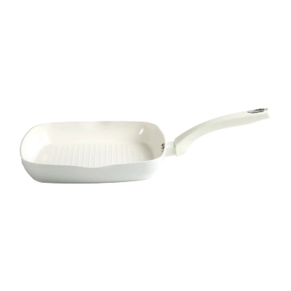 Martha Stewart Delphine Ceramic Non-Stick 10" Grill Pan