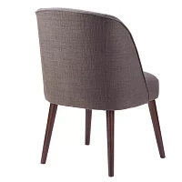 Lou Soft Round-Back Accent Chair