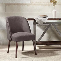 Lou Soft Round-Back Accent Chair