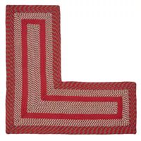 Better Trends Newport Braided L Shape Rug - 20"X48"X48"