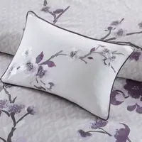 Madison Park Isabella Cotton 7-pc. Floral Duvet Cover Set