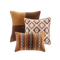 Madison Park Davy 6-Pc Printed Quilt Set With Throw Pillows