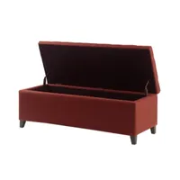 Madison Park Sasha Tufted Top Storage Bench