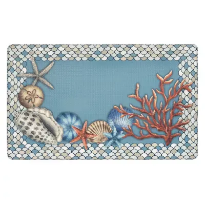 Achim Coastal Anti-Fatigue 18"X30" Kitchen Mat