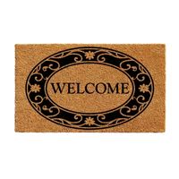 Calloway Mills Plantation Welcome Outdoor Rectangular Doormats