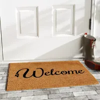 Calloway Mills Welcome Outdoor Rectangular Doormats