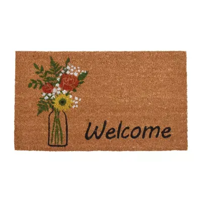 Calloway Mills Summer Bouquet Outdoor Rectangular Doormats