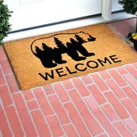 Calloway Mills Bear Country Outdoor Rectangular Doormats