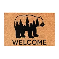 Calloway Mills Bear Country Outdoor Rectangular Doormat